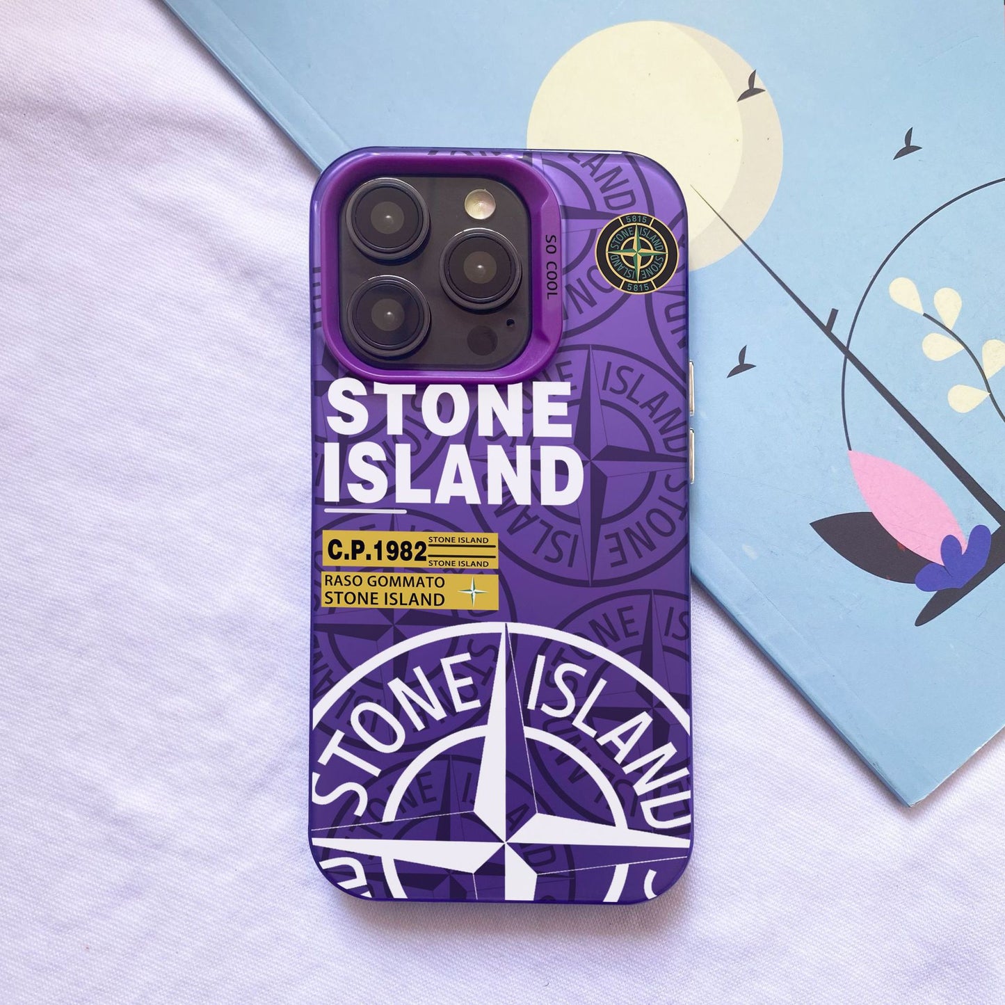 Mobile phone case - Apple style - Stone Island