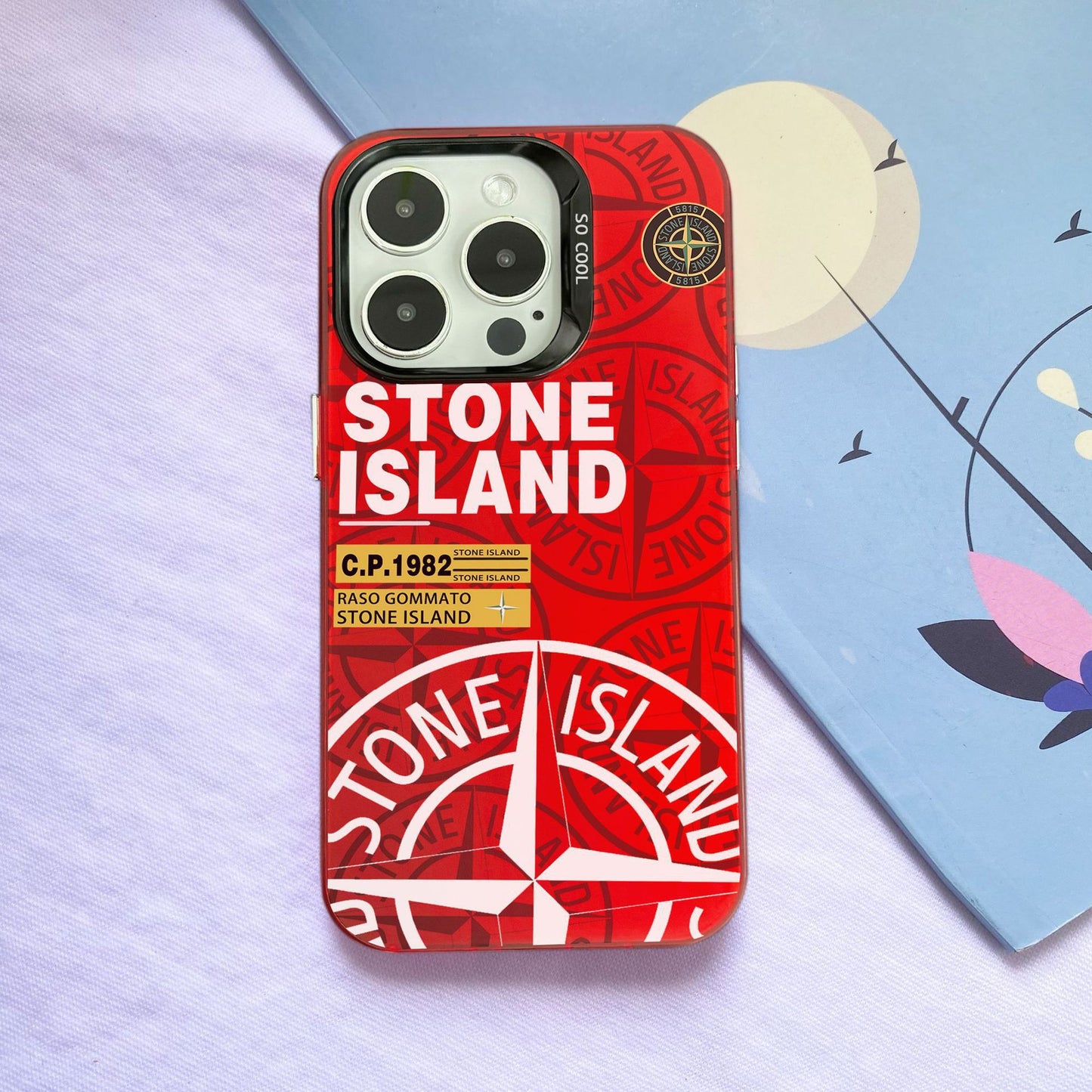 Mobile phone case - Apple style - Stone Island