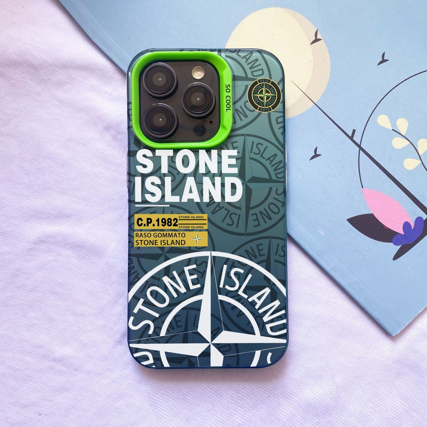 Mobile phone case - Apple style - Stone Island