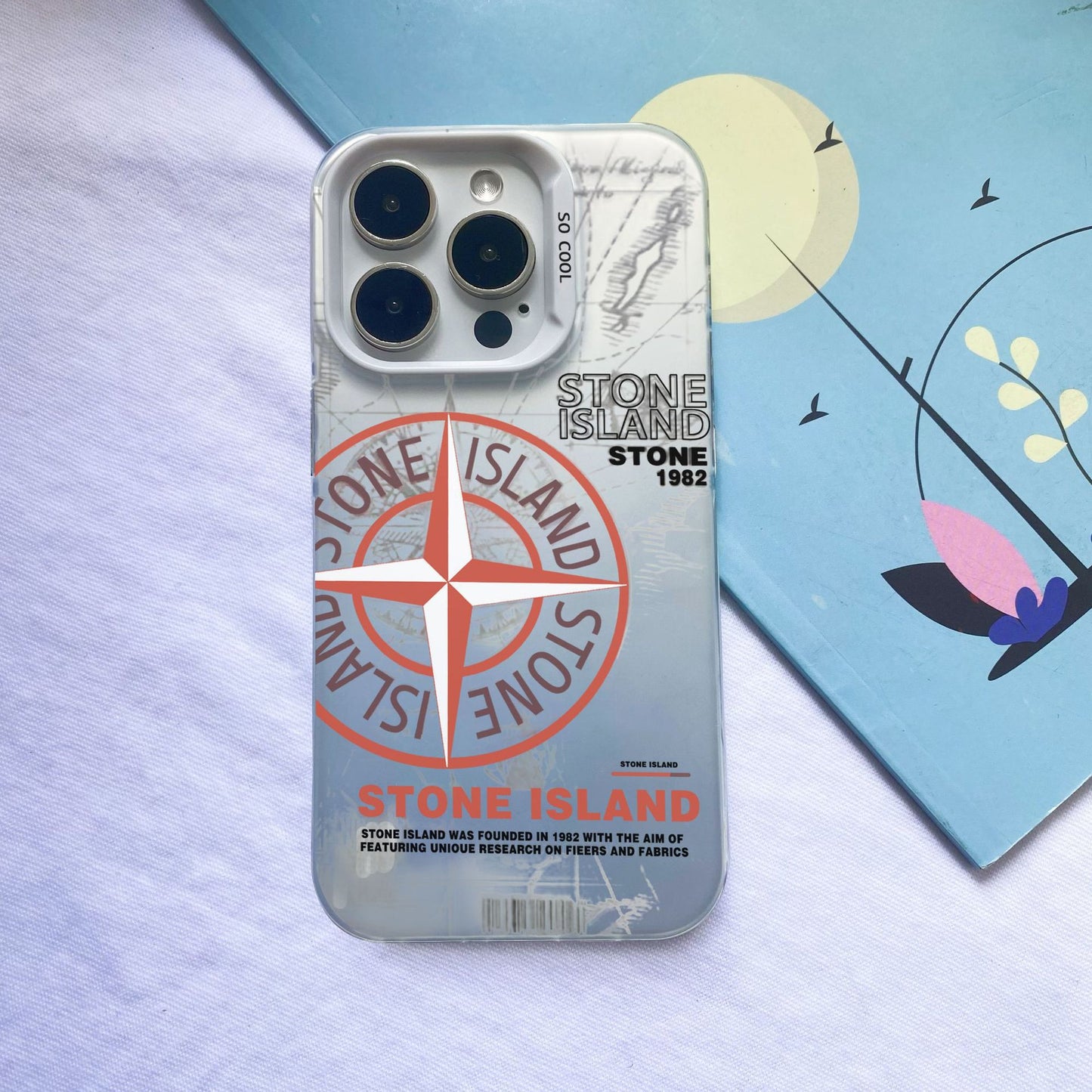Mobile phone case - Apple style - Stone Island