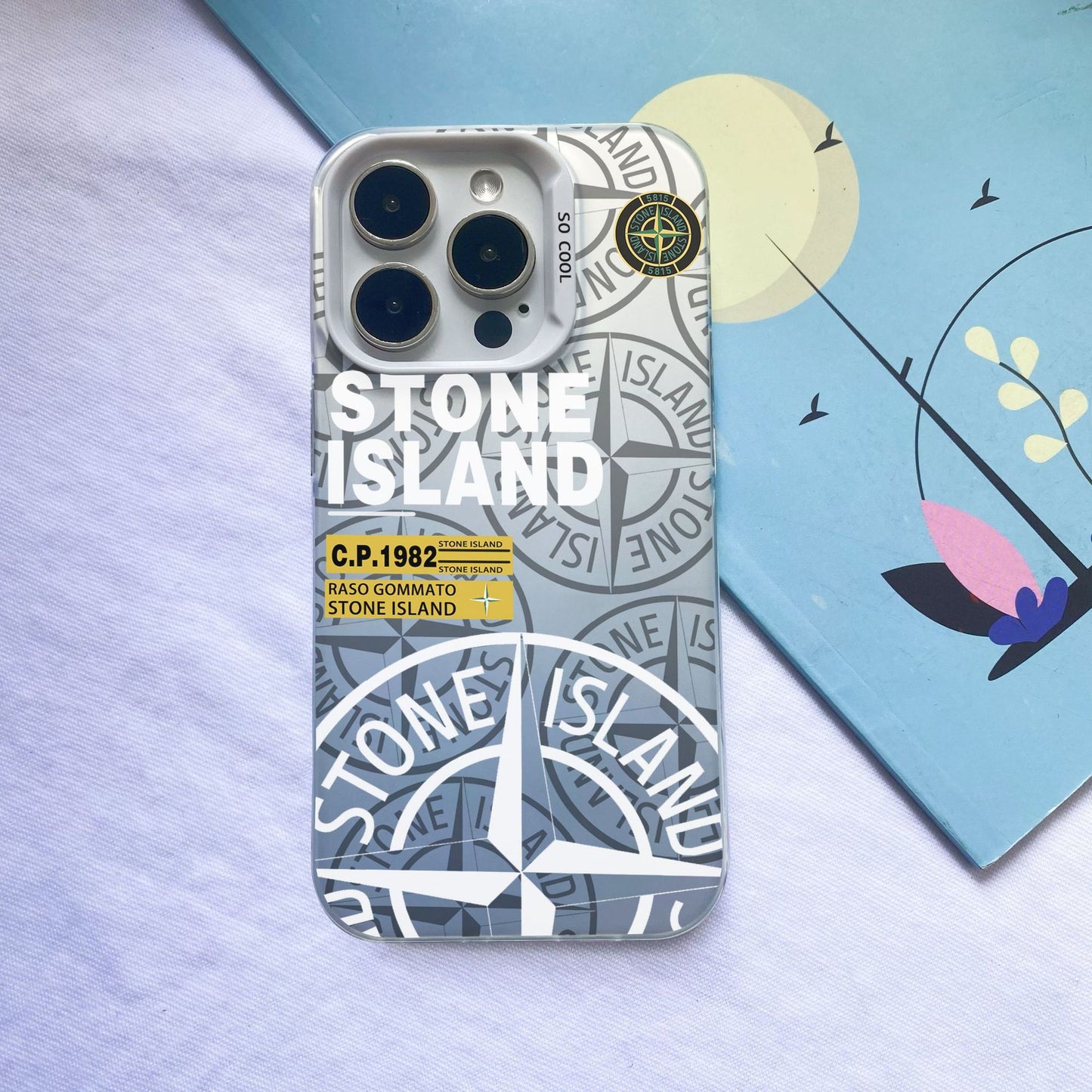 Mobile phone case - Apple style - Stone Island
