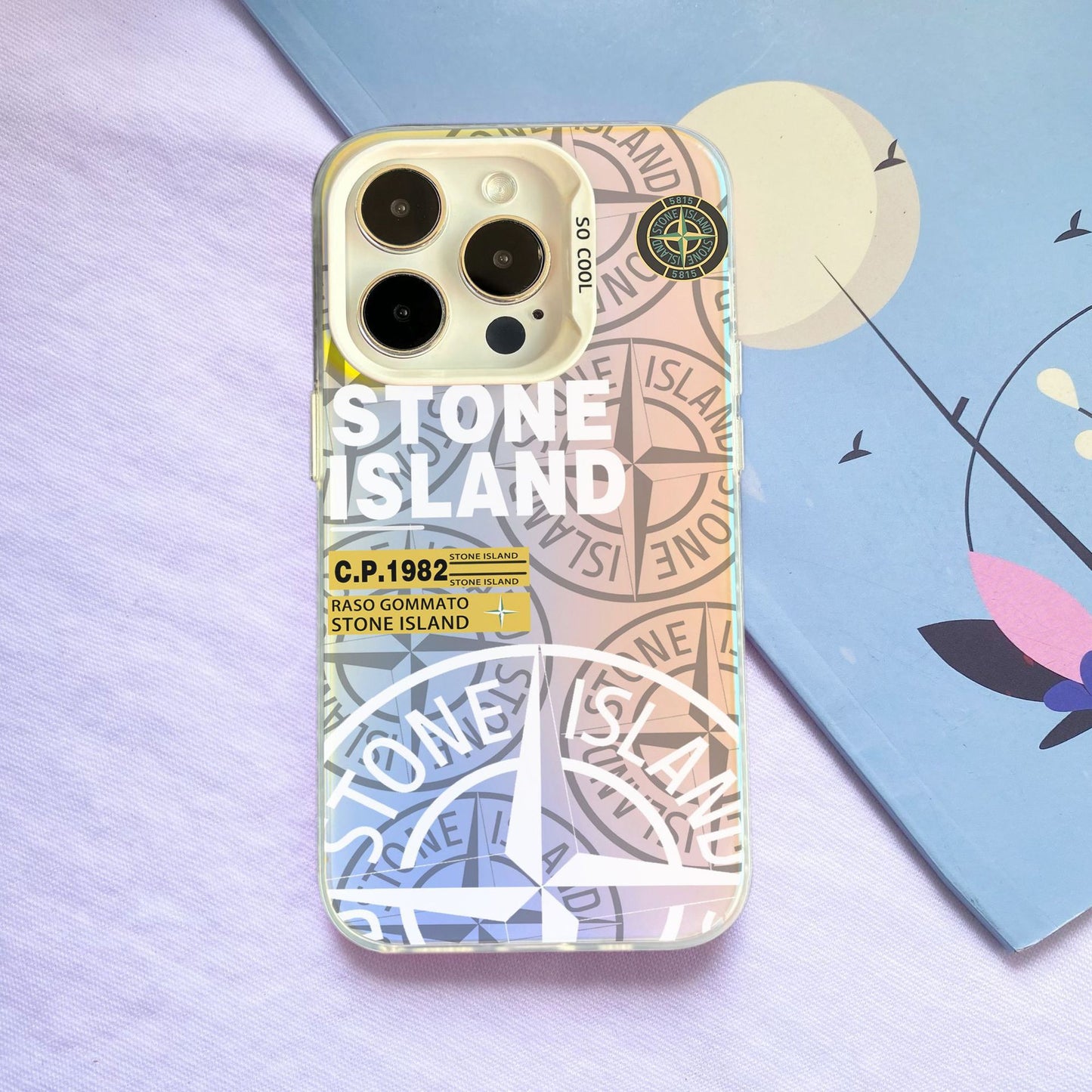 Mobile phone case - Apple style - Stone Island