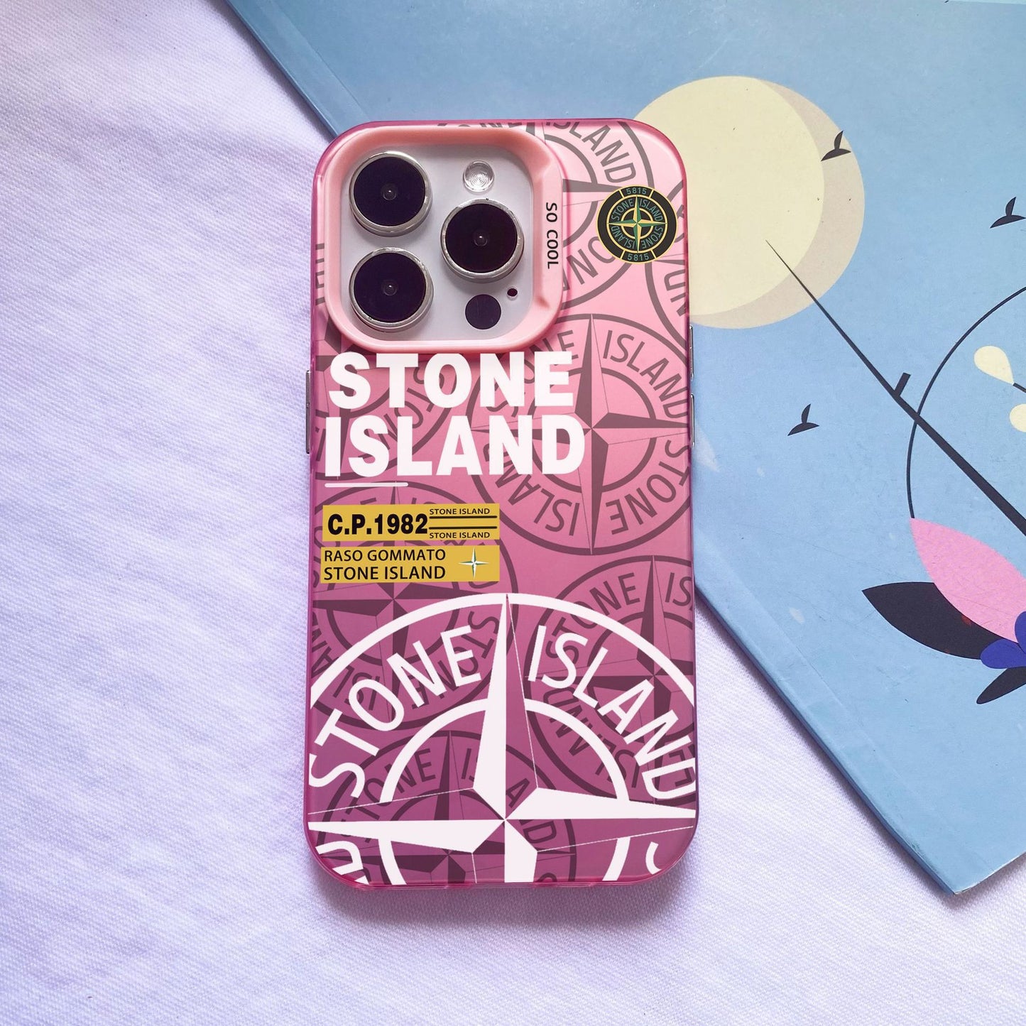 Mobile phone case - Apple style - Stone Island