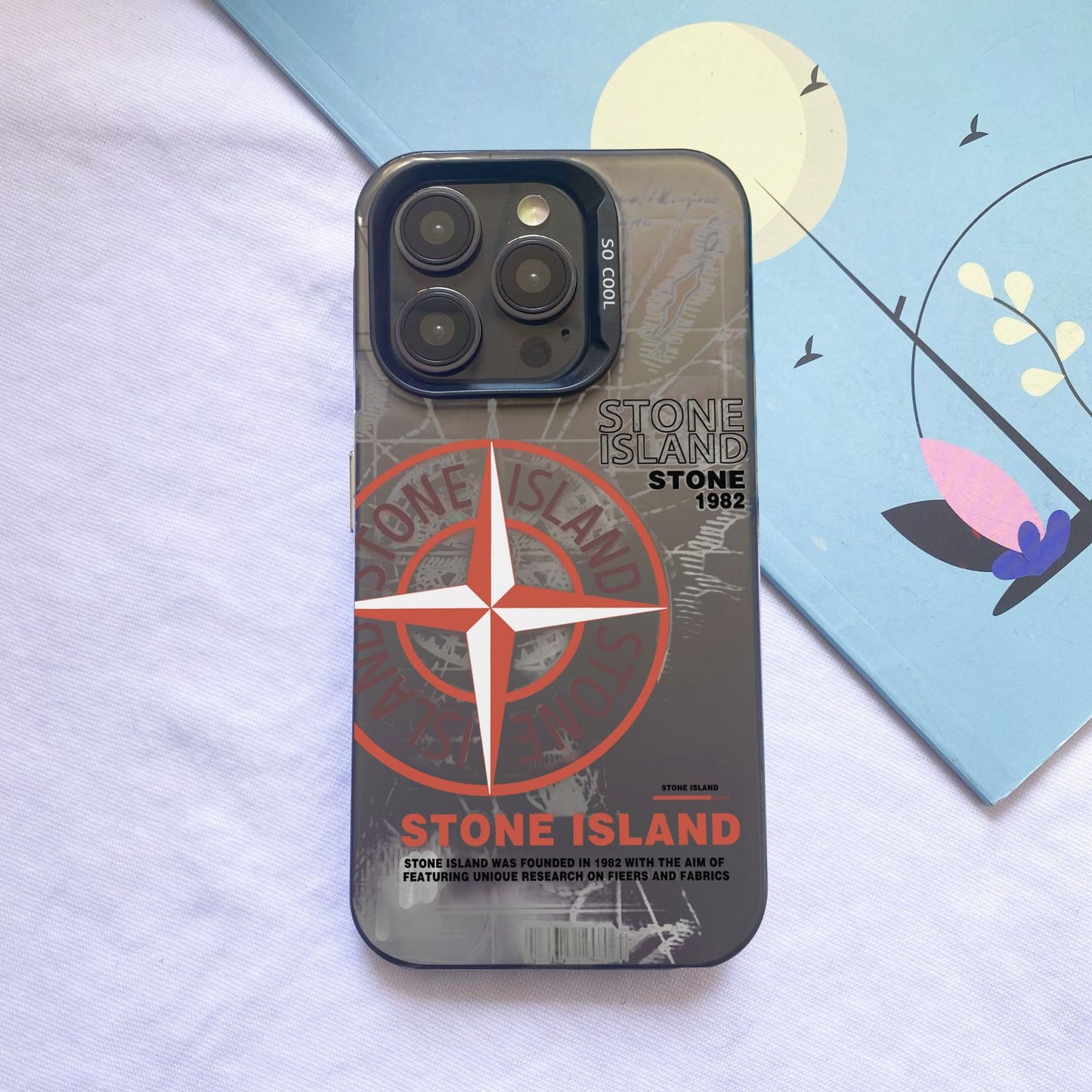 Mobile phone case - Apple style - Stone Island
