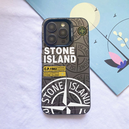 Mobile phone case - Apple style - Stone Island