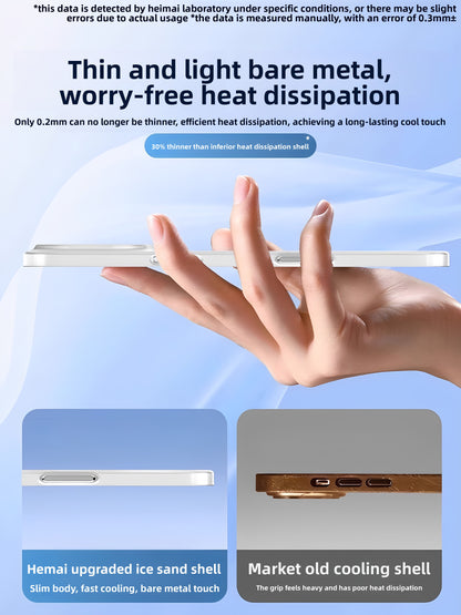 Sandblasted lens all-cover transparent silicone phone case