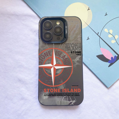 Mobile phone case - Apple style - Stone Island