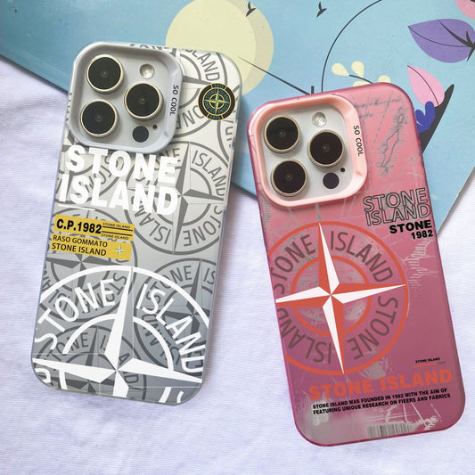 Mobile phone case - Apple style - Stone Island